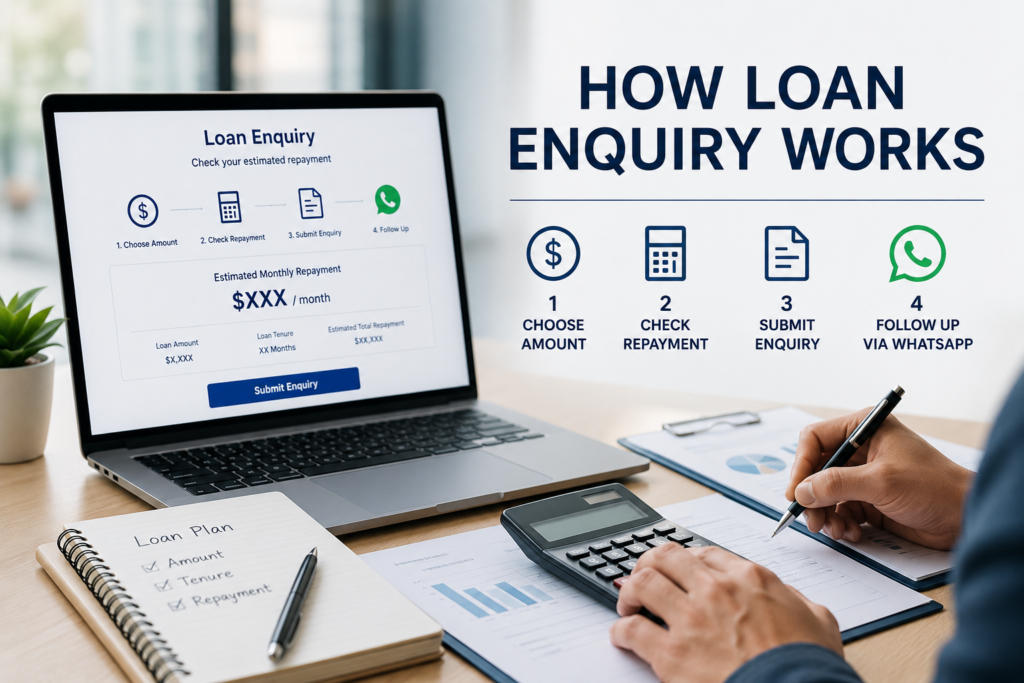 How loan enquiry works in Singapore